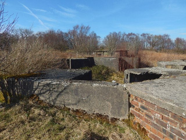 Larkfield AA Battery: gun emplacement