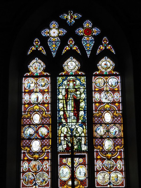 Stained glass window, Preston on Stour... © Philip Halling cc-by-sa/2.0 ...