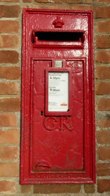 Letterbox in Preston on Stour