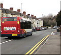 Stagecoach bus, Risca Road, Newport