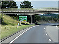 SK6286 : Northbound A1, Spital Road Bridge near to Blyth by David Dixon
