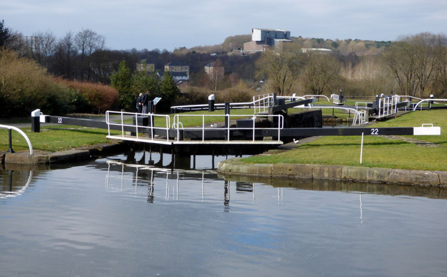 The Forth and Clyde Canal at Maryhill © Thomas Nugent cc-by-sa/2.0 ...