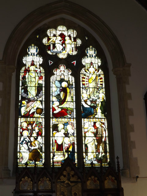 St.Mary's Church Stained Glass Window © Geographer cc-by-sa/2.0 ...