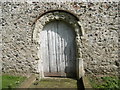 Norman doorway at St Mary