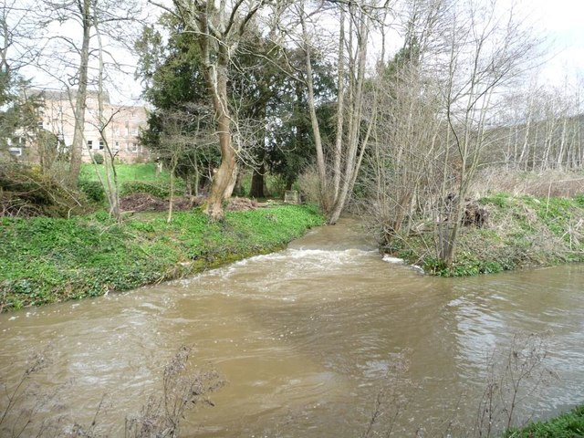 Painswick Stream entering the Stroudwater Navigation