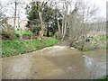 Painswick Stream entering the Stroudwater Navigation