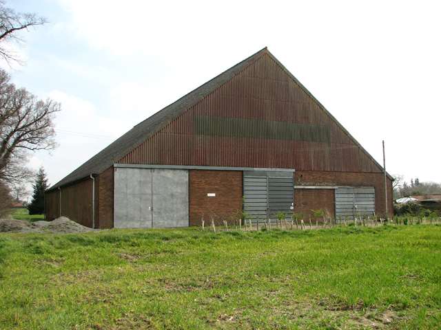 Unusual farm shed