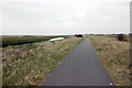 SJ0883 : Footpath/Cycle Track through Prestatyn Golf Course by Jeff Buck