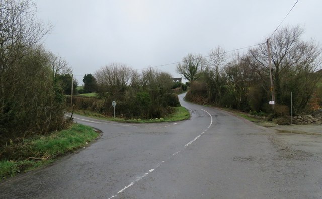 Road junction south of Riverstick