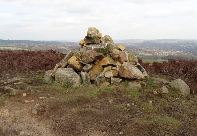 Cairn on Bole Hill, Totley