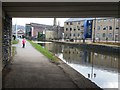 SE1437 : Leeds and Liverpool Canal, under Salts Mill Road, Shipley by Rich Tea