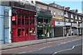 Tufnell Park: shops on Fortess Road