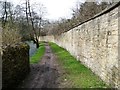 Southern boundary wall, Brimscombe Port