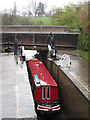 Grindley Brook Locks on the Llangollen Canal