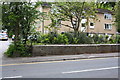 Stone wall beside Skipton Road at Castle Road junction