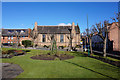 Small park on the High Street, Broseley