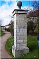 Pillar, Bluebell Way, Shilton Park Estate, Carterton, Oxon