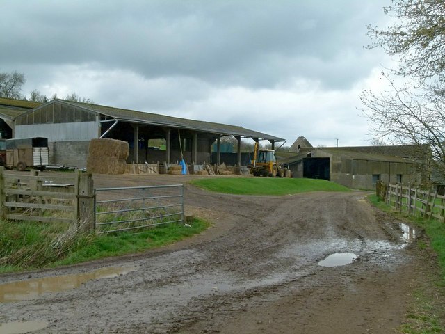 Farmyard at Manor Farm, Tixover © Alan Murray-Rust :: Geograph Britain ...