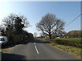 TM1854 : B1077 Helmingham Road. Ashbocking by Geographer