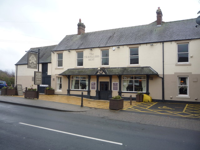 The Travellers Rest, Witton Gilbert © JThomas cc-by-sa/2.0 :: Geograph ...