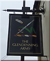 NZ2345 : Sign for the Glendenning Arms, Witton Gilbert by JThomas