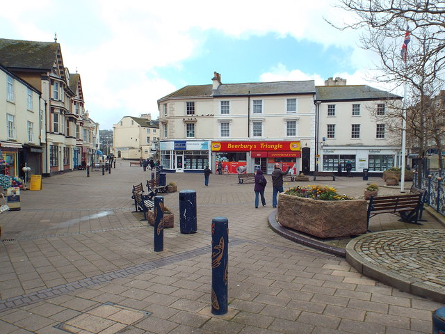 Teignmouth town centre