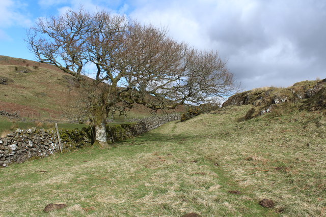 Footpath up Mulloch Hill © Billy McCrorie cc-by-sa/2.0 :: Geograph ...