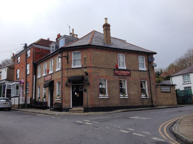 The Chequers, Farningham © Chris Whippet :: Geograph Britain and Ireland