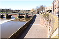 SJ4065 : Chester City Walls and the River Dee by Jeff Buck
