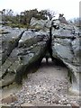 NX9956 : The Thirl Stane (natural arch) by Gordon Brown