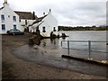 High spring tide at Kirkcudbright