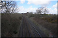 Rail lines off Rectory Road, Albrighton