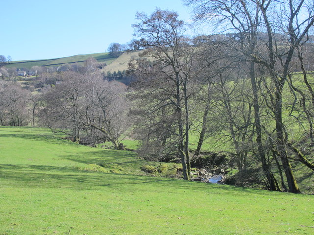 Farmland around Wooley Burn