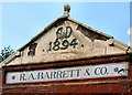 SJ9399 : R.A. Barratt & Co. AD 1894 by Gerald England