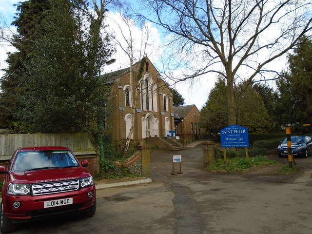 St Peter's church and centre in April 2016