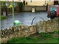 Stile into the recreation ground