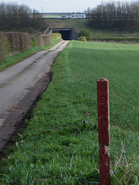 Lane towards Burnham