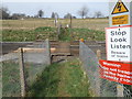 Footpath Crossing Railway Line, Teston