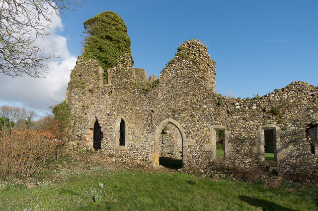 Remains of St Radegund's Abbey