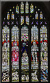 TF0543 : East window, St Denis' church, Silk Willoughby by Julian P Guffogg