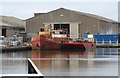 SD4456 : The dredger, Merger at Glasson Dock by Richard Hoare