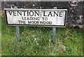 SO6016 : Vention Lane name sign,  Lower Lydbrook by Jaggery