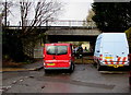 Vans in Woodside Road, Cwmbran