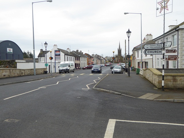 Village Street Clonaslee © Oliver Dixon Geograph Ireland