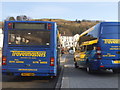 Rail replacement buses at Dover Priory Station