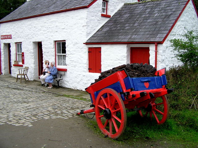 Turf cart, Ulster American Folk Park