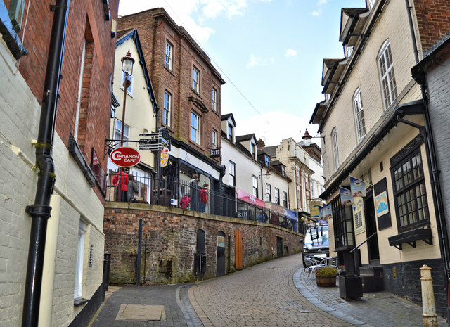 The Cartway, Bridgnorth © Philip Pankhurst cc-by-sa/2.0 :: Geograph ...