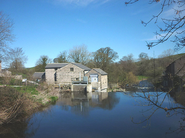 Heron Corn Mill and the River Bela © Karl and Ali :: Geograph Britain ...