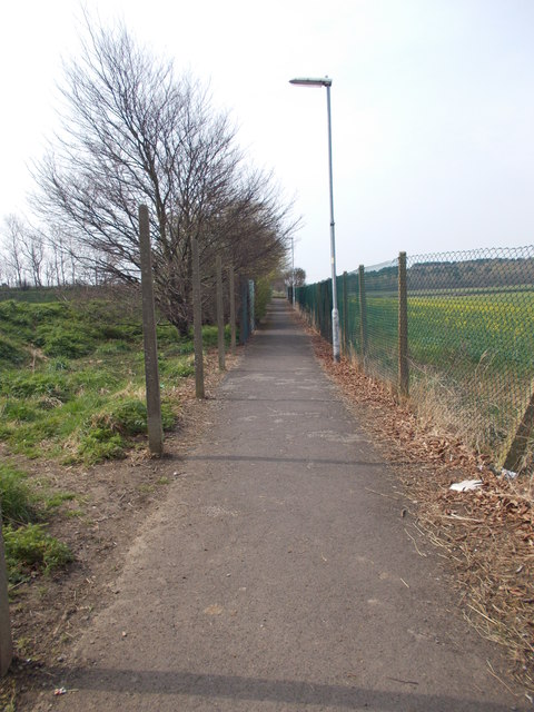 Footpath - Painthorpe Lane © Betty Longbottom :: Geograph Britain and ...