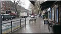 Chiswick High Road in the rain